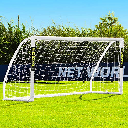 Net World Sports Forza Fußballtore - das Beste Tor bei jedem Wetter - 10 Größen (Match (2,4m x 1,2m)) von Net World Sports