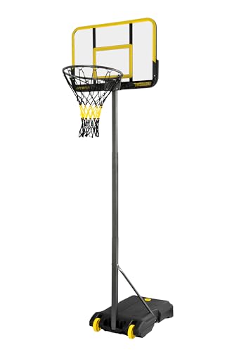 Basketballkorb - höhenverstellbar - 1,5m bis 2,1m - mit Ständer und Räder von Netsportique