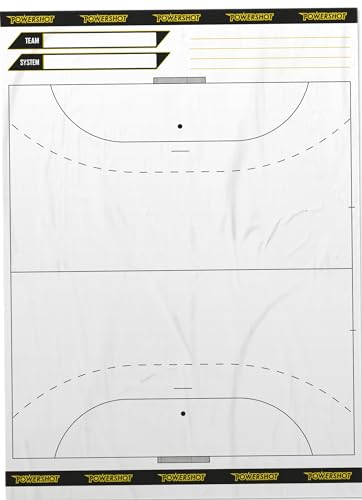 Netsportique Taktikfolie - Handball - selbsthaftende - Spielfeldfolien - Komplettes Spielfeld von Netsportique