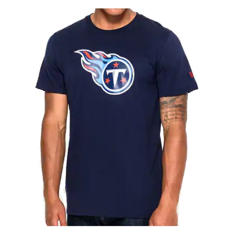 New Era NFL Team Logo T-Shirt Tennessee Titans navy - Gr. L von NewEra
