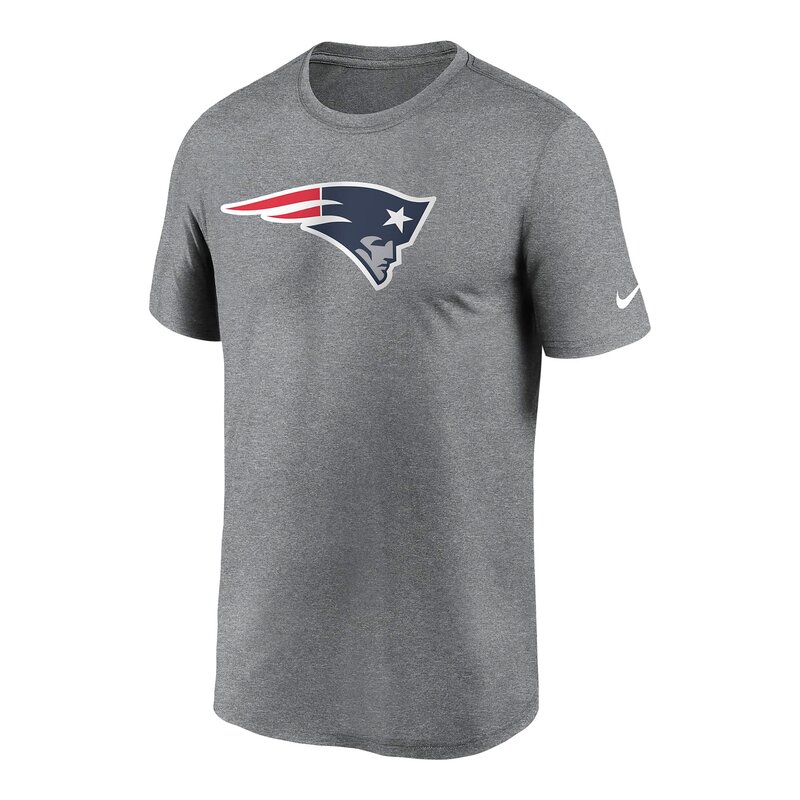 NFL TEAM New England Patriots Nike Essential Logo NFL T-Shirt - grau Gr. XL von Nike, Inc.