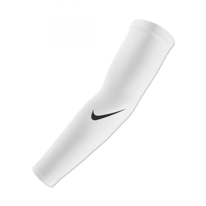 Nike Pro Dri-Fit Sleeves 4.0, Armsleeves - weiß Gr. S/M von Nike, Inc.