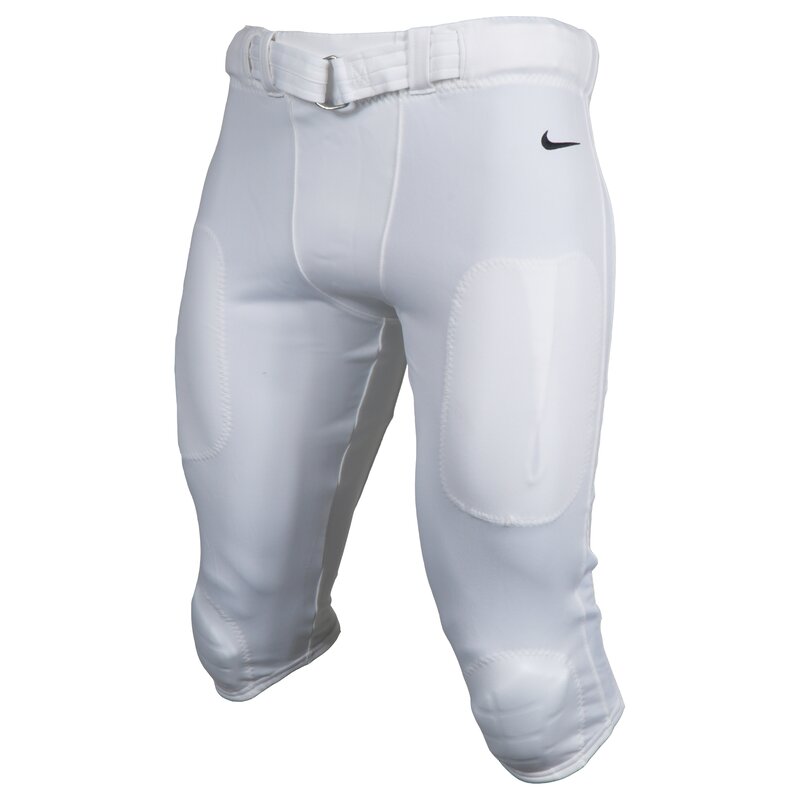 Nike Vapor Untouchable Football Pants inkl. Gürtel & Kniepads - weiß Gr. S von Nike, Inc.