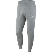 NIKE Sportswear Club Fleece Jogginghose Herren dk grey heather/matte silver/white XL von Nike