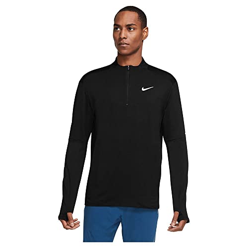Nike Herren Df Elmnt Sweatshirt, Black/Reflective Silv, XXL von Nike