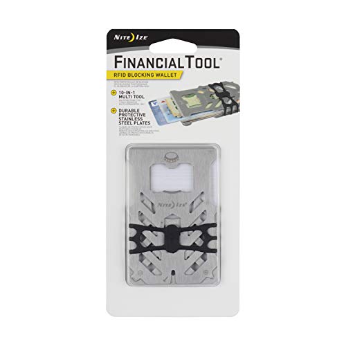 Nite Ize RFID-Blockier-Geldbörse, Finanzwerkzeug, RFID-blockierende Geldbörse, Stahl, N/A von Nite Ize