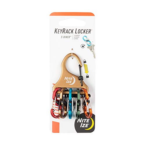 NiteIze KeyRack Locker S-Biner® Aluminum - Assorted von Nite Ize