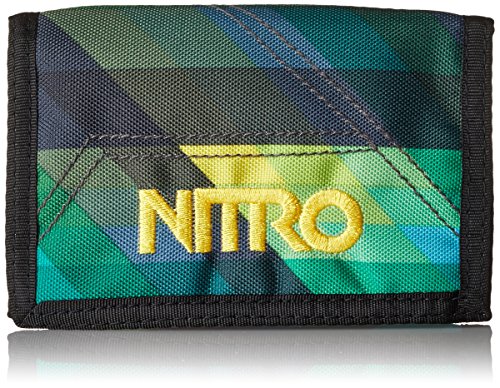 Nitro Snowboards 2018 Münzbörse, 14 cm, Grün (Geo Verde) von Nitro