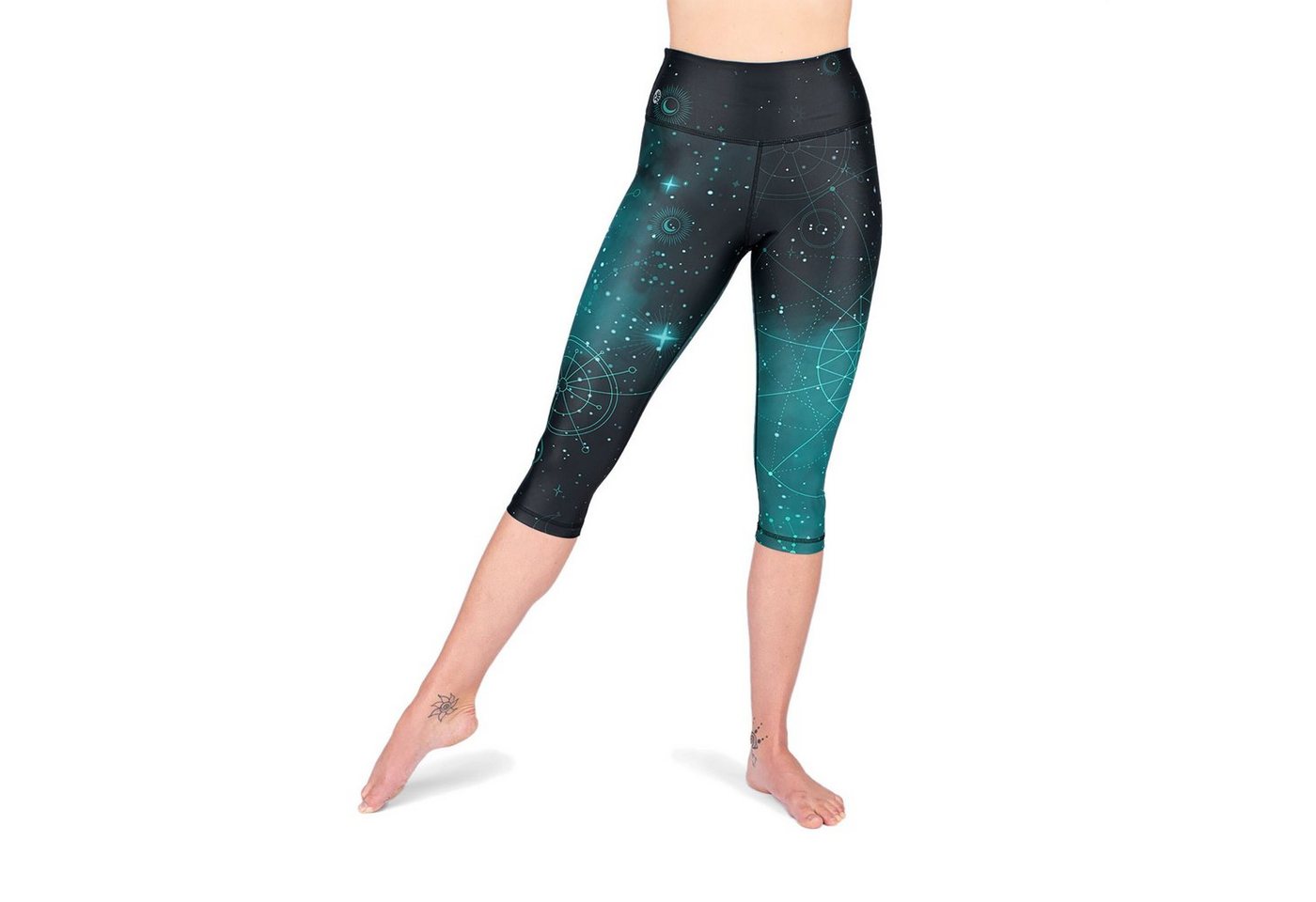 Niyama Yogashorts Yoga Capri Pants Cosmic Space (1-tlg) von Niyama