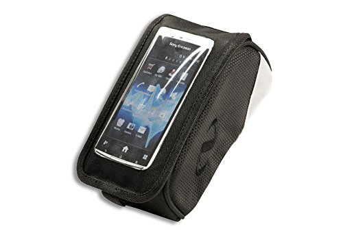 Norco Unisex – Erwachsene Fahrradtasche Boston Smartphone Tasche, schwarz, 8x11x19cm von Norco