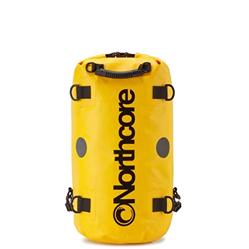 Northcore Surf- und Wassersportzubehör - Dry Bag 30L 30 Liter Fassungsvermögen Rucksack Rucksacktasche - Gelb von Northcore