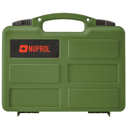 Nuprol Airsoft Small Pistol Weapon Field Carry Hard Case Padded von Nuprol