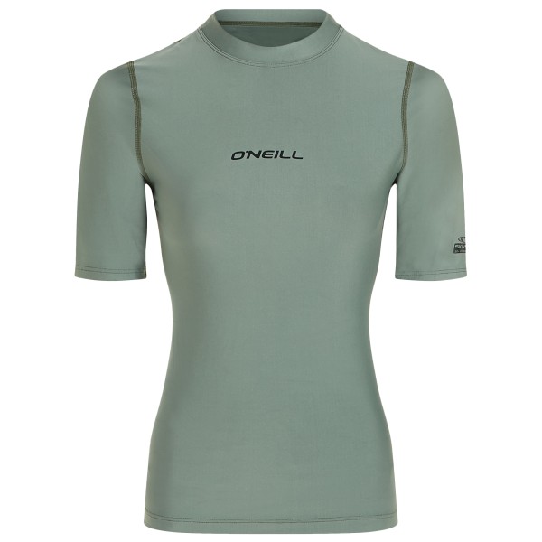 O'Neill - Women's Essentials Bidart Skin S/S - Lycra Gr L grün von O'Neill