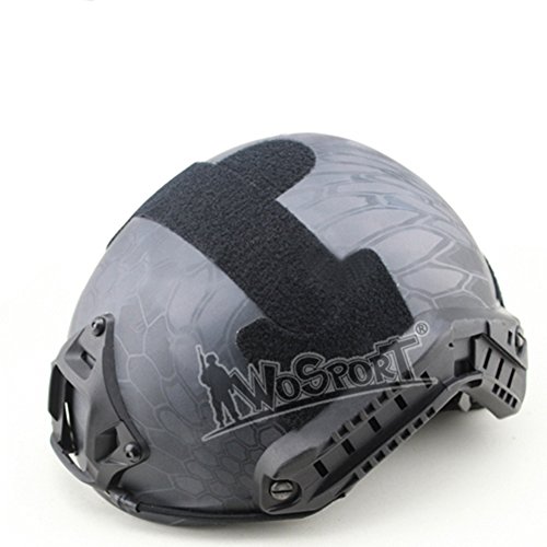 Fortgeschrittene Version Fast MH Helm Taktische Tarnung ABS Kunststoff Airsoft Paintball Multicam Protetive Gear für Wargames von OAREA