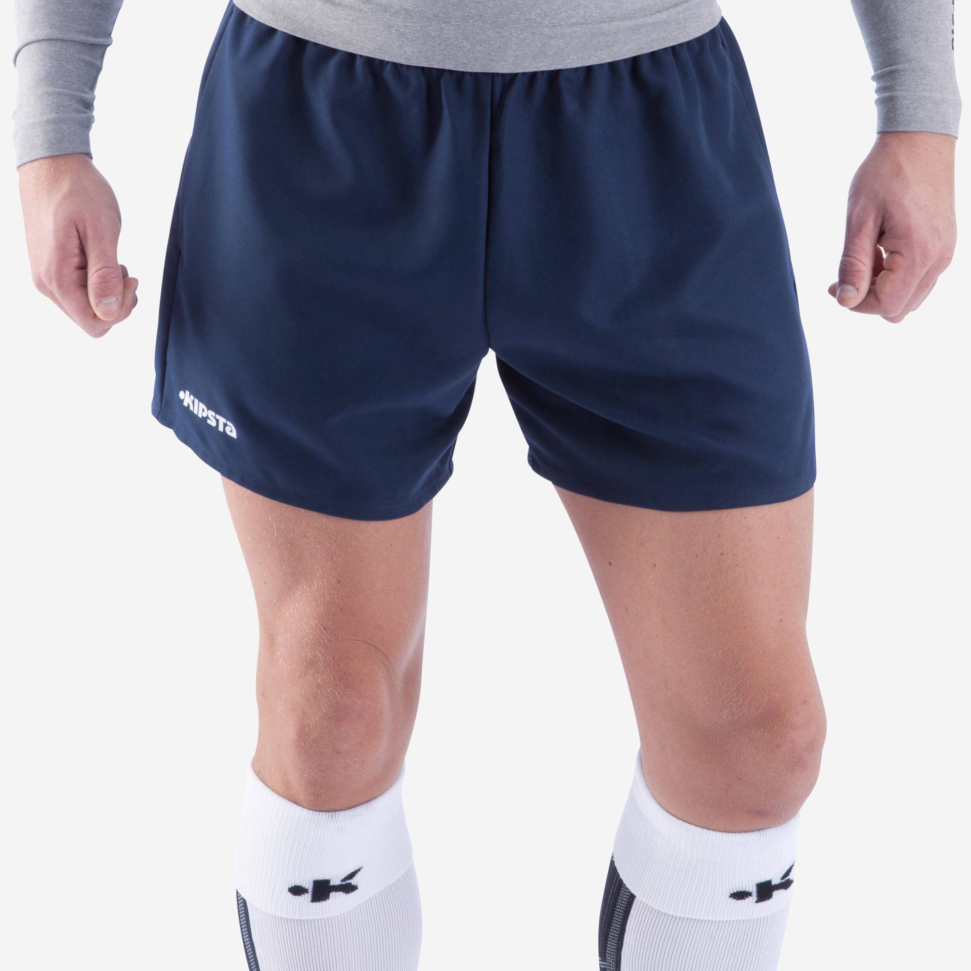 Damen/Herren Rugby Shorts mit Taschen - R100 blau von OFFLOAD