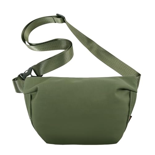 Gürteltasche für Damen Sport-Hüfttasche for Damen, einfach lässig (Farbe : Grün, Size : 28x6x16cm) von ONDIAN