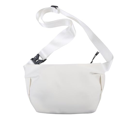 Gürteltasche für Damen Sport-Hüfttasche for Damen, einfach lässig (Farbe : Weiß, Size : 28x6x16cm) von ONDIAN