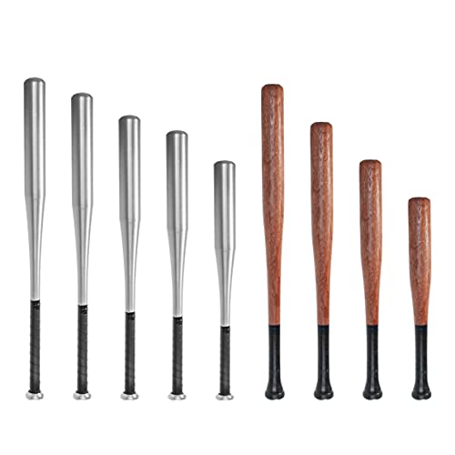 Onpira Baseballschläger aus Alu & Holz in 8 Längen & 2 Material von 54-86cm zum auswählen (Aluminium, 64) von Onpira