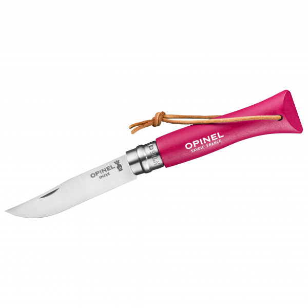 Opinel - Taschenmesser No 06 Colorama - Messer Gr Klinge 7,2 cm weiß/rosa von OPINEL