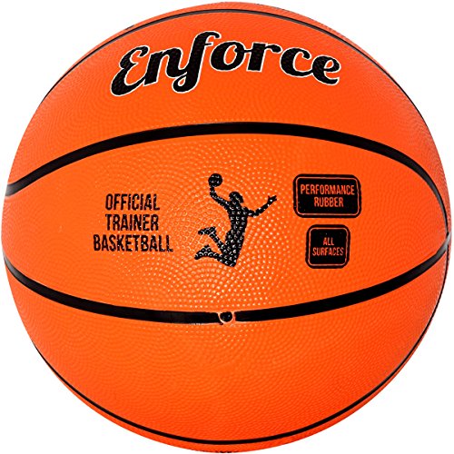 OPTIMUM Gummibasketball - Perfekt für den Einsatz drinnen und draußen, Training und Wettbewerb. Für Kinder und Erwachsene, erhältlich in Größe 7, Mini von OPTIMUM
