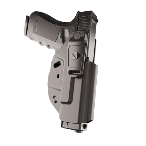 Orpaz EVO G43x Holster Compatible with Glock 43x, Dual-Carry Holster That Provides Multiple Options to Suit Your Needs - IWB or OWB - Will Secure Your Handgun with a Tactical Appearance (Passive Retention, IWB Clip & OWB Belt) von ORPAZ