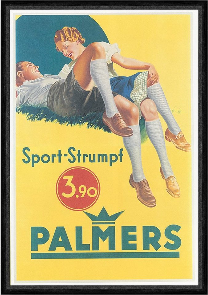 Kunstdruck Palmers Sport Strumpf Fußkleidung Mode Werbung Plakat Faks_Werbung 36, (1 St) von OTTO