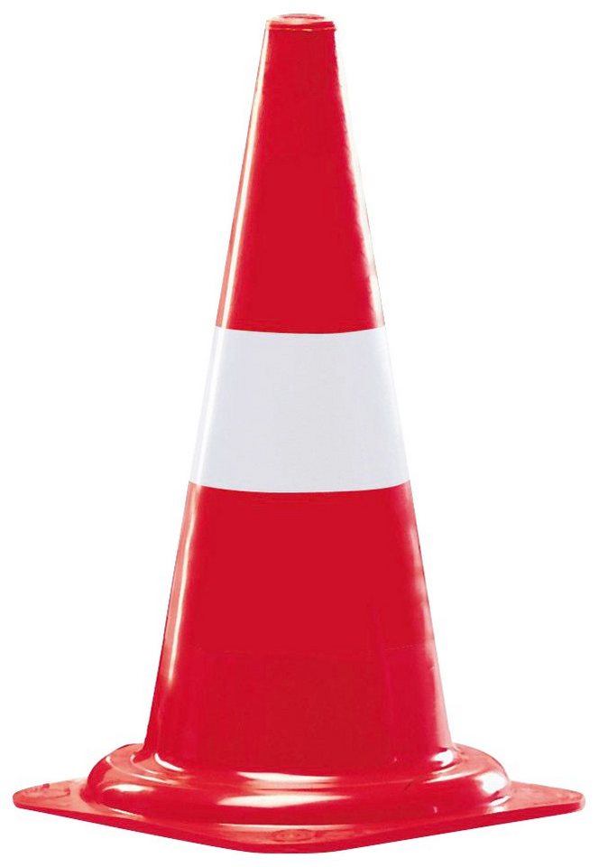 Pylone (Set, 5 St), Kegel in Farbe rot mit 1 weißen Streifen. von OTTO