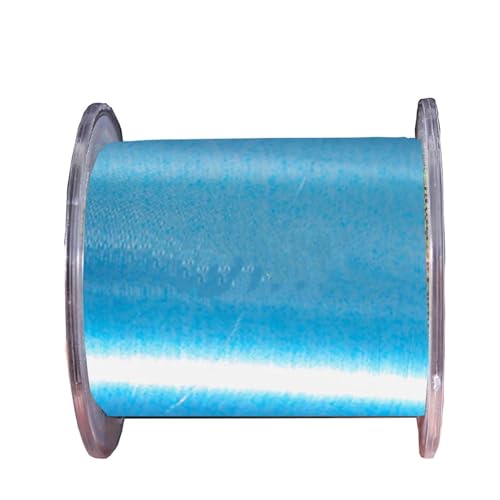 Angelschnur 500M 1000M Unsichtbare Angelschnur Super Starke Monofilament Nylon Linie Material Beschichtet Speckle for Karpfen Pesca Fischdraht (Color : Blue Spot, Size : 500M 0.205mm-1.5) von OZLCUA