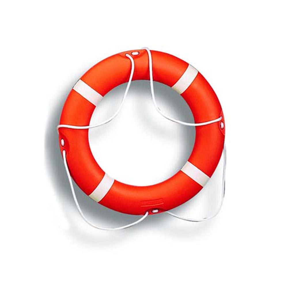 Ology Lifesaving Ring Float Orange 75 x 47 cm von Ology