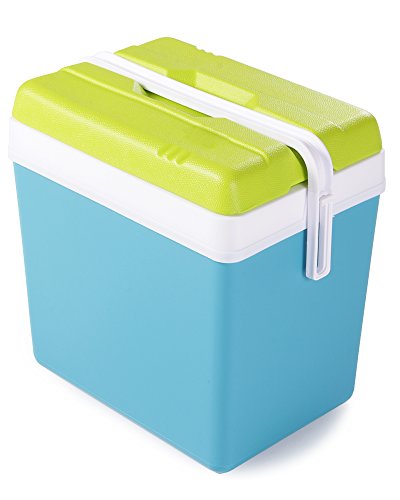 Ondis24 Kühlbox Promotion Blau/Grün Kühltasche für Camping und Picknick aus Kunststoff (24 Liter) von Ondis24