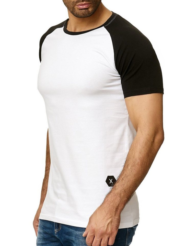 OneRedox T-Shirt 1302C (Shirt Polo Kurzarmshirt Tee, 1-tlg) Fitness Freizeit Casual von OneRedox