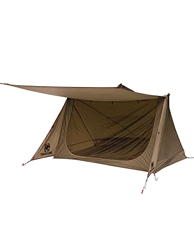 OneTigris Shelter 4-Jahreszeiten-Zelt, leicht, mit Notfallmatte, für Camping, Wandern, Version 2.0 von OneTigris