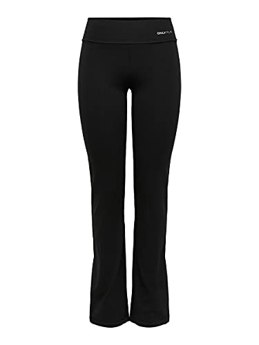 ONLY PLAY Damen Laufhose Fold Jazz Pants Regular Fit, Schwarz, 36/S, 15062199 von Only Play