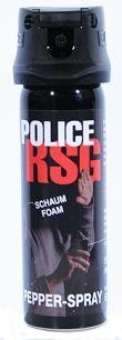 Police RSG - "Foam" Pfefferschaum Pfefferspray von Oramics