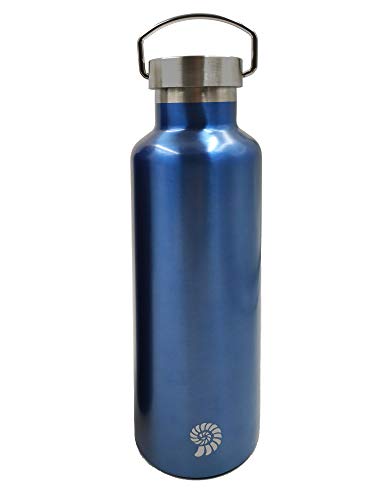 Origin Outdoors Unisex – Erwachsene Active Isolierflaschen, blau, 0.75L von Origin Outdoors