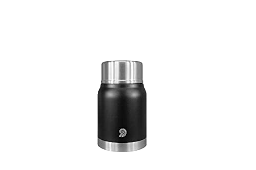 Origin Outdoors Unisex – Erwachsene Deluxe Thermobehälter, Schwarz, 0.72 L von Origin Outdoors