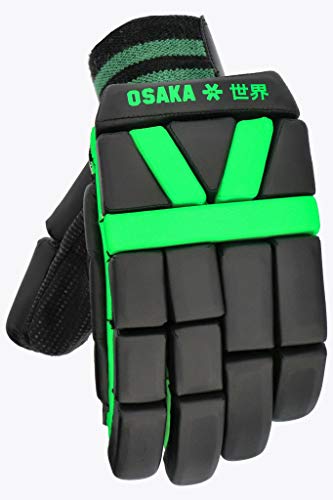 Osaka Hallen Hockey Handschuh – Elite Schutz, Leichtgewichtig, schwarz von Osaka