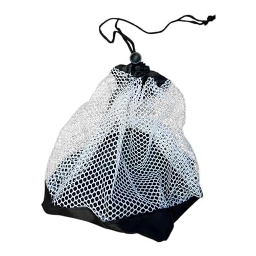Oshhni Golfballtasche, Netztasche mit Kordelzug, Aufbewahrungstasche für Golfbälle, Netztasche für Sport-Baseballbälle von Oshhni