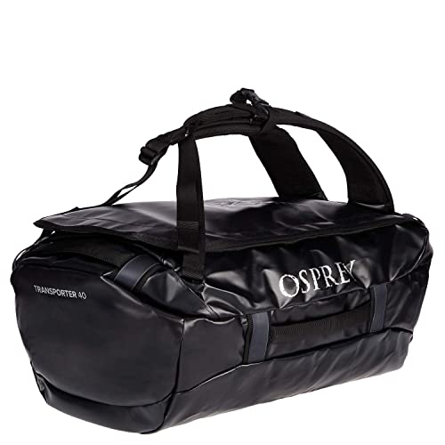 Osprey Unisex – Erwachsene Transporter 40 Duffel Bag, Black, O/S von Osprey