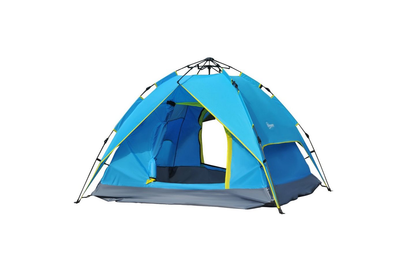 Faltzelt Campingzelt für 3-4 Personen von Outsunny