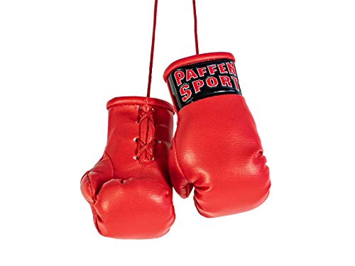 Paffen Sport «Colour» Mini Boxhandschuhe, Anhänger fürs Auto, rot von PAFFEN SPORT