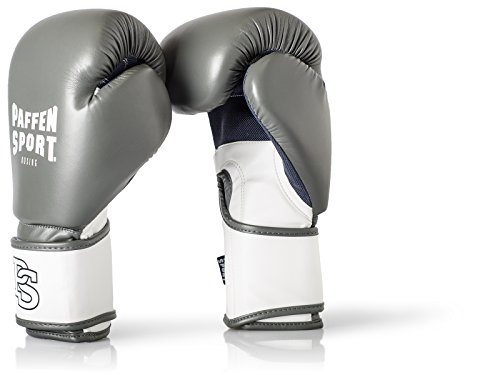 Paffen Sport «FIT» Boxhandschuhe für das Training; grau/weiß; 10UZ von PAFFEN SPORT