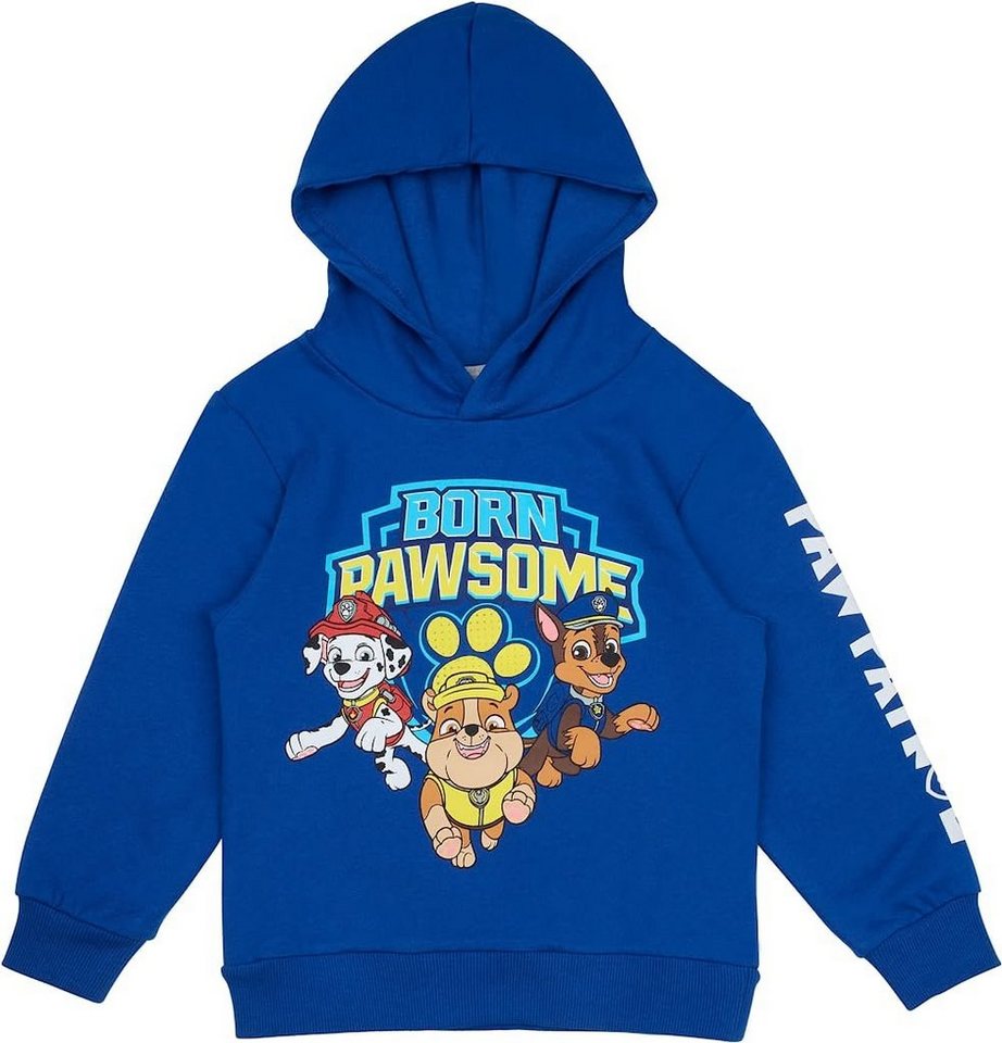 PAW PATROL Kapuzensweatshirt PAW PATROL Hoodie Sweatshirt Jungen + Mädchen Pullover von PAW PATROL