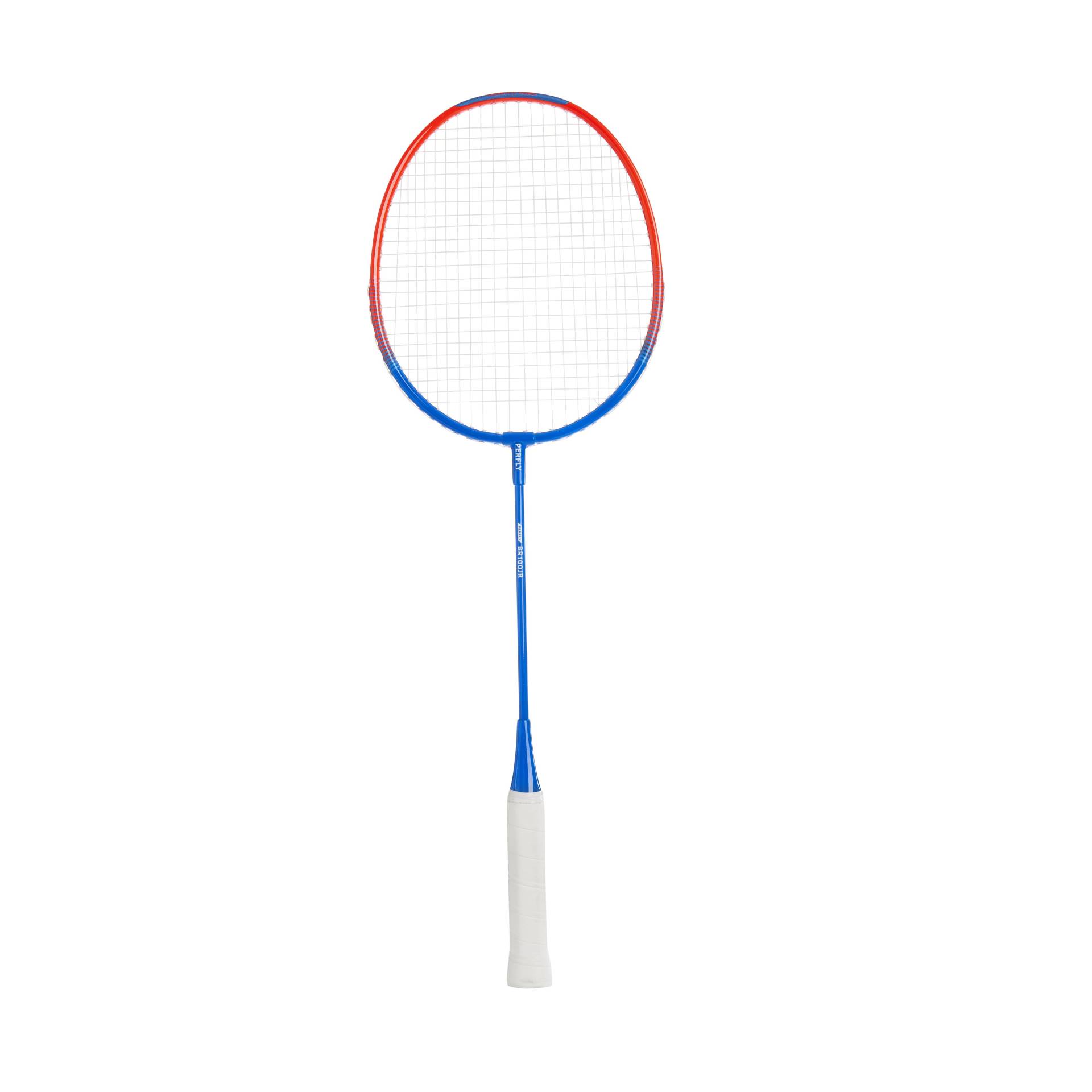 Badmintonschläger Kinder 90 g Aluminium - BR100 blau/rot von PERFLY