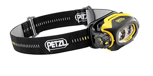 PETZL Stirnlampe Pixa 3R ATEX, E78CHR 2, Mehrfarbig (Schwarz,Gelb), One Size von PETZL