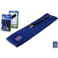 PGA Tour Towel und Brush Set blau von PGA Tour