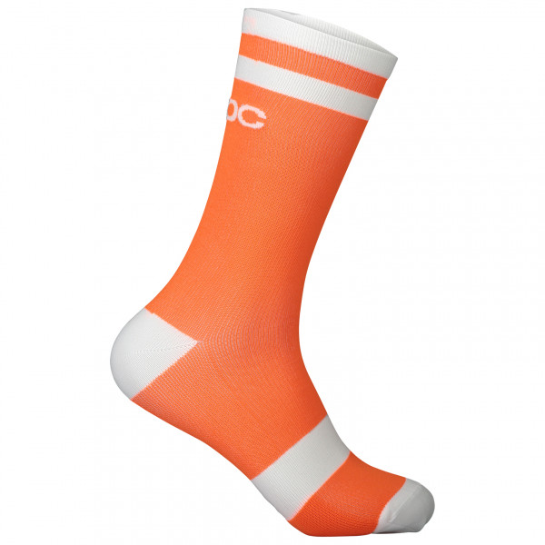 POC - Lure MTB Sock Long - Radsocken Gr 37-39 orange von POC