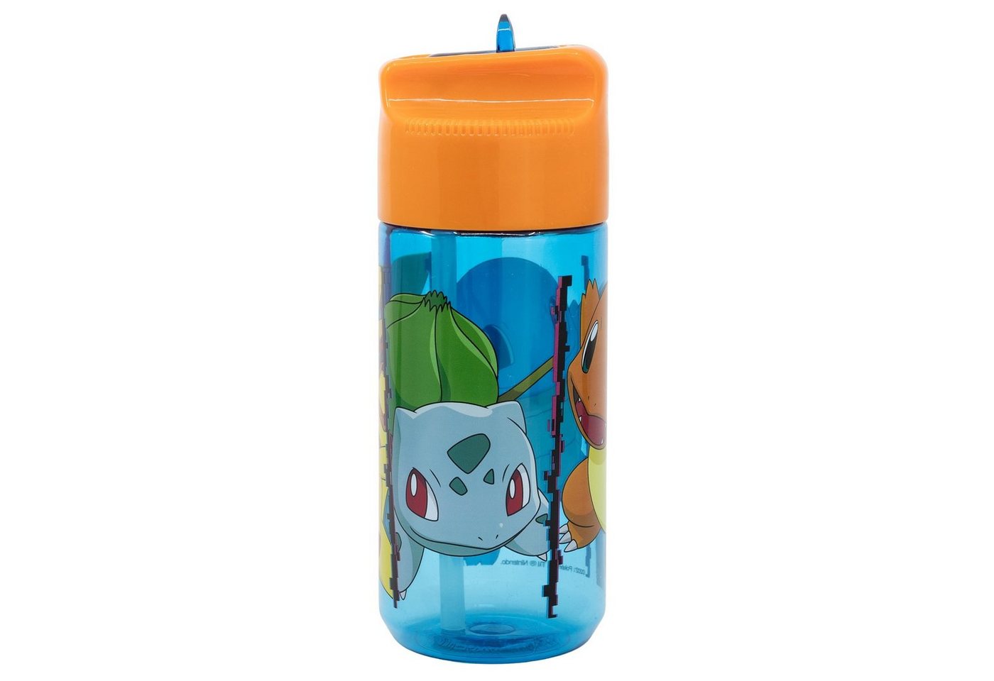 POKÉMON Trinkflasche Pokemon Pikachu Bisasam Kinder Wasserflasche 430 ml von POKÉMON