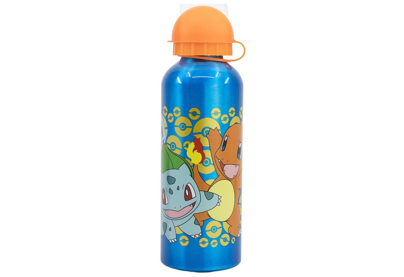 POKÉMON Trinkflasche Pokemon Pikachu and Friends ALU Wasserflasche Flasche 530 ml von POKÉMON