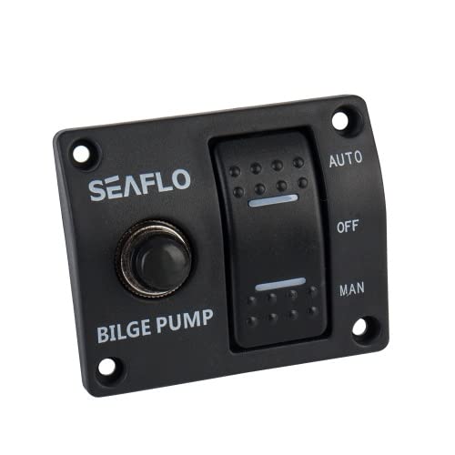 PONTTOR Seaflo Schalter für Bilgepumpe Bilgenpumpe Bilge Pumpe, 12V von PONTTOR